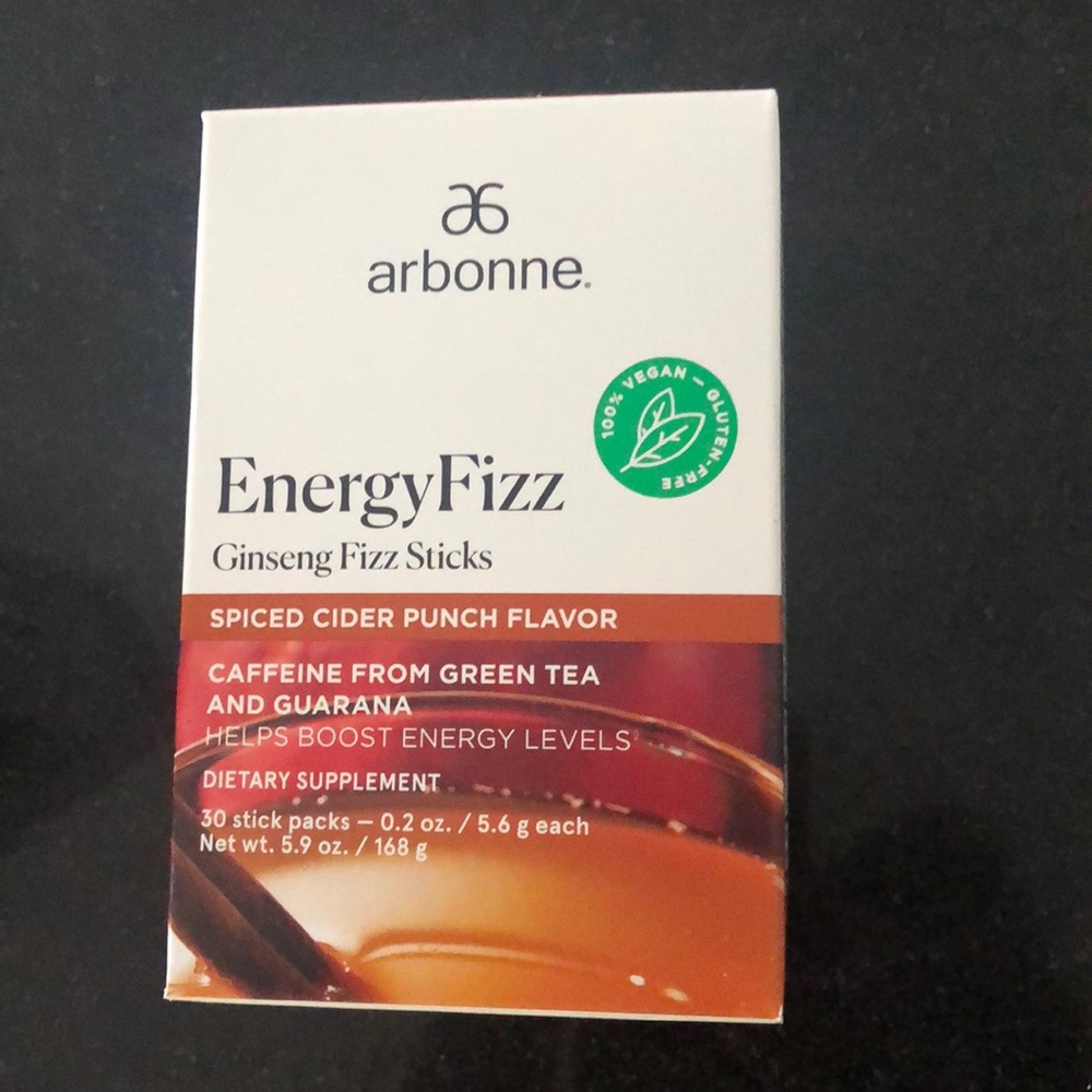Spiced Cider Punch Fizz Stick